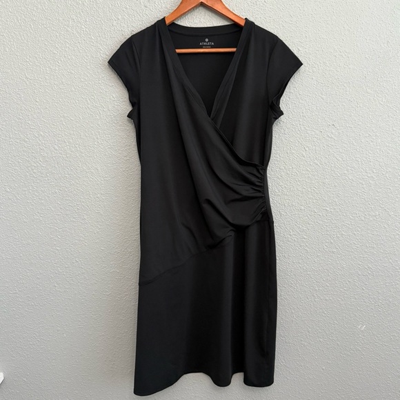 Athleta Dresses & Skirts - ATHLETA Crossover V-neck Dress Size Medium
